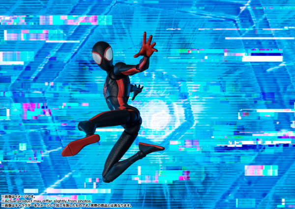 BANDAI Tamashii Spider Man (Miles Morales) World Tour Limited Edition Spider-Man: Across the Spider-Verse, Bandai Spirits S.H.Figuarts