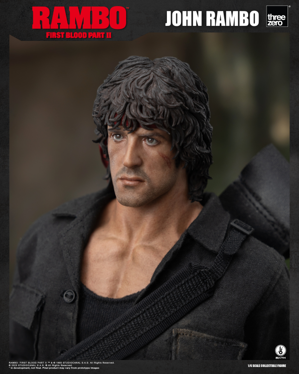 Three Zero Rambo: First Blood Part II - 1/6 John Rambo