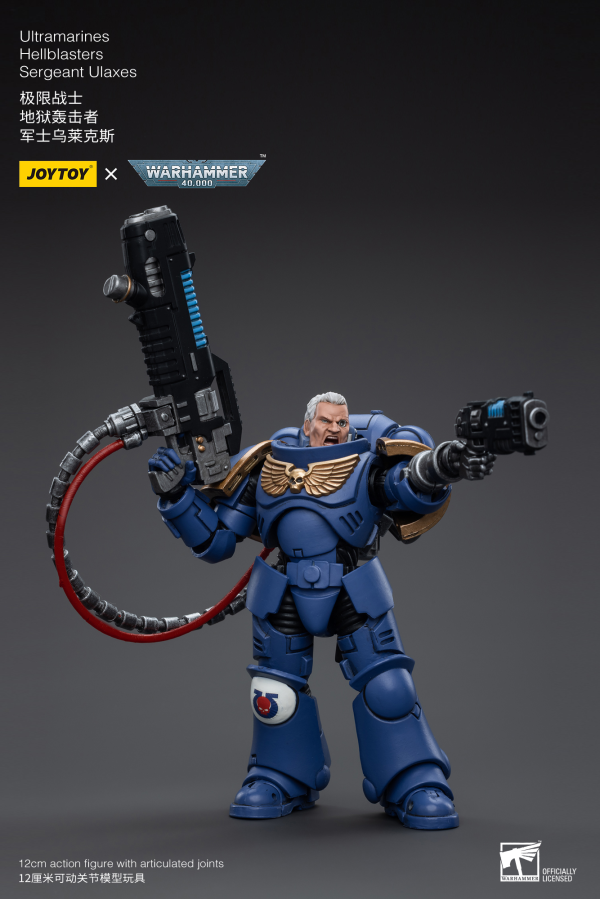 Joy Toy Ultramarines Hellblasters Sergeant Ulaxes