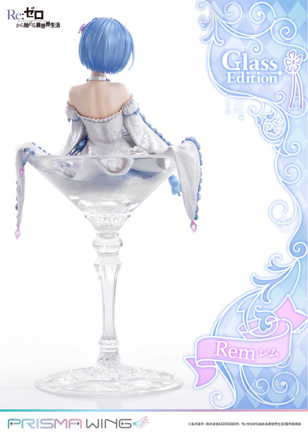 Prime 1 Studio PRISMA WING  Re:ZERO -Starting Life in Another World-  Rem Glass Edition  1/7 Scale Pre-Painted Figure | 4580708049502