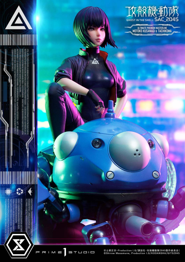 Prime 1 Studio Ultimate Premium Masterline Ghost in the Shell: SAC_2045 Motoko Kusanagi & Tachikoma Bonus Version(4580708037660)(4580708037660)