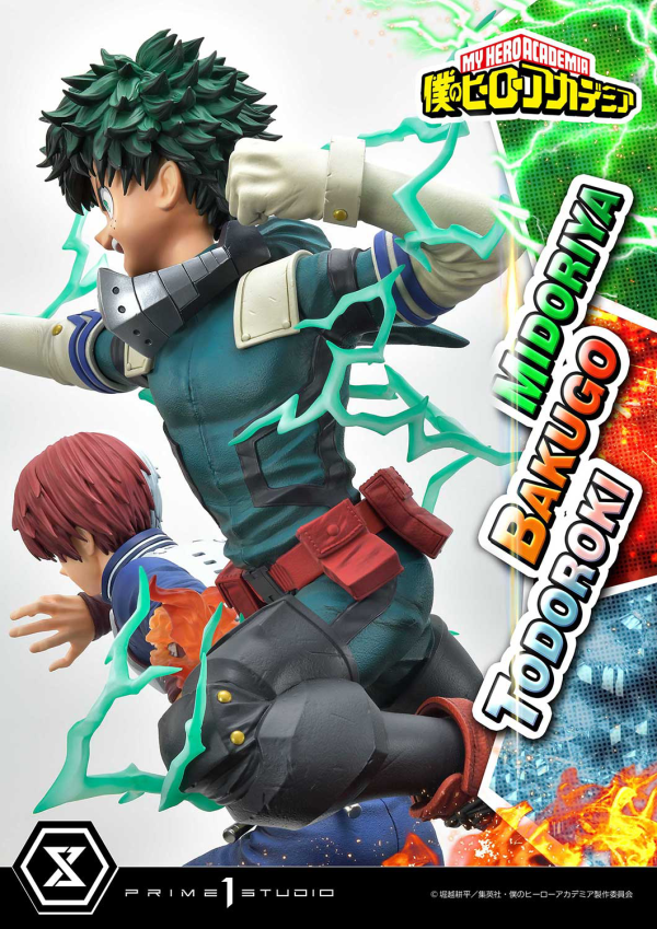 Prime 1 Studio Ultimate Premium Masterline My Hero Academia Midoriya, Bakugo & Todoroki Deluxe Version(4582535945804)(4582535945804)