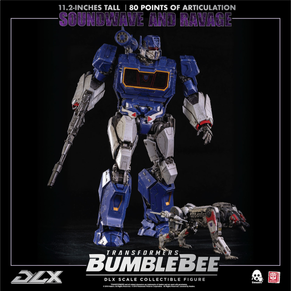 Three Zero Transformers: Bumblebee - DLX Soundwave and Ravage