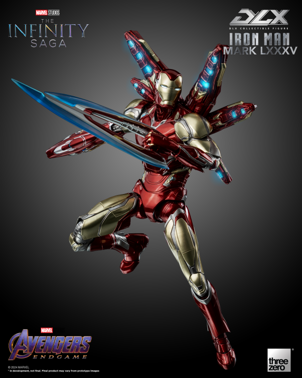 Three Zero Marvel Studios: The Infinity Saga: DLX Iron Man Mark 85