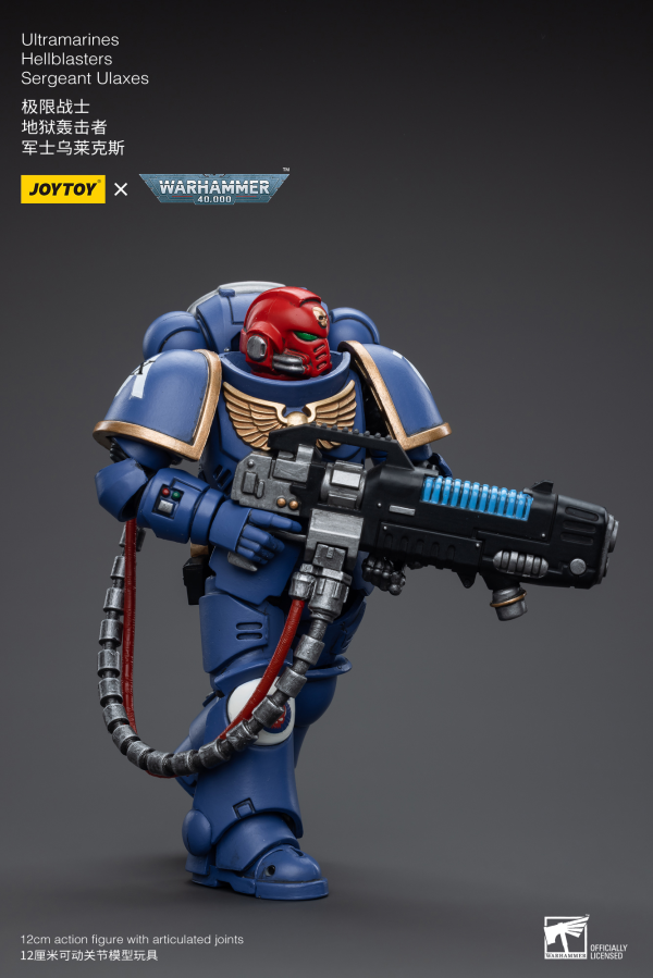 Joy Toy Ultramarines Hellblasters Sergeant Ulaxes