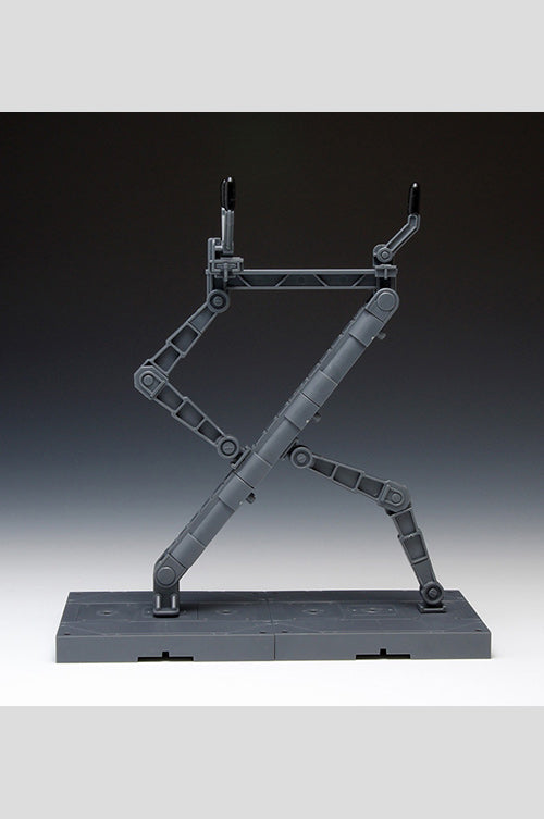 Wave POSING ARM (GRAY) - Display Stand with Versatile Claws for Various Model Subjects