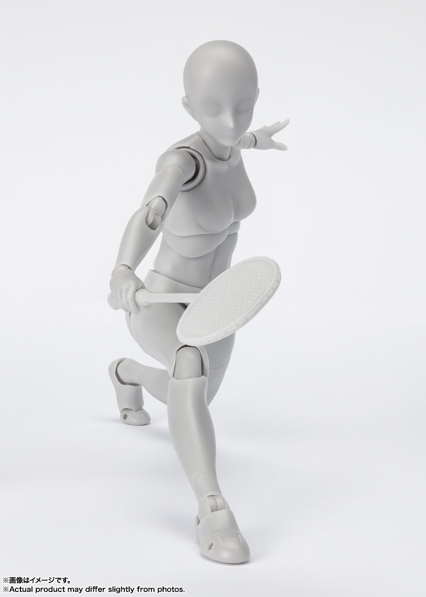 BANDAI Spirits Body-Chan -Sports- Edition DX Set (Gray Color ver.) , Tamashii Nations S.H.Figuarts