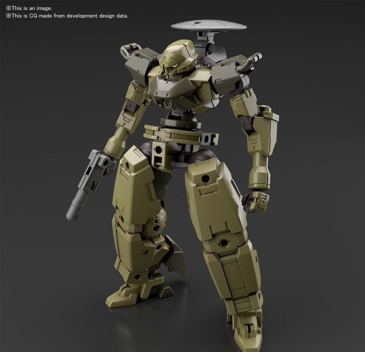 BANDAI Hobby 30MM 1/144 bEXM-14T CIELNOVA [GREEN]