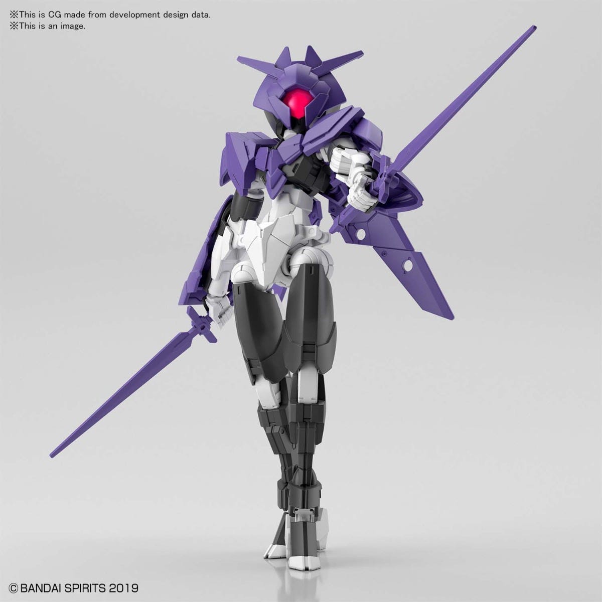 BANDAI Hobby 30MM 1/144 EXM-E7f SPINATIA (FENCER TYPE)