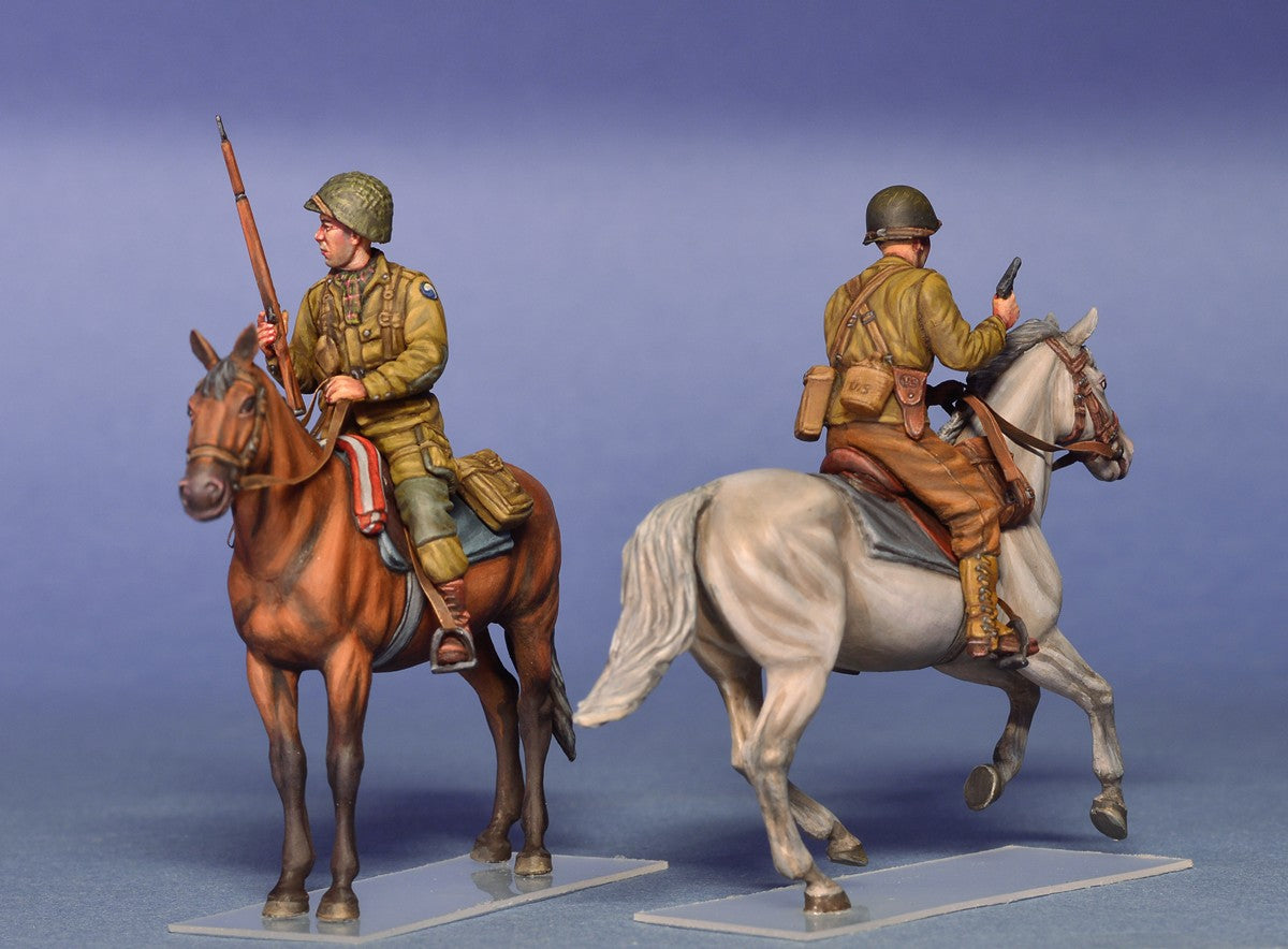 Miniart [35151] 1/35 U.S. Horsemen. Normandy 1944