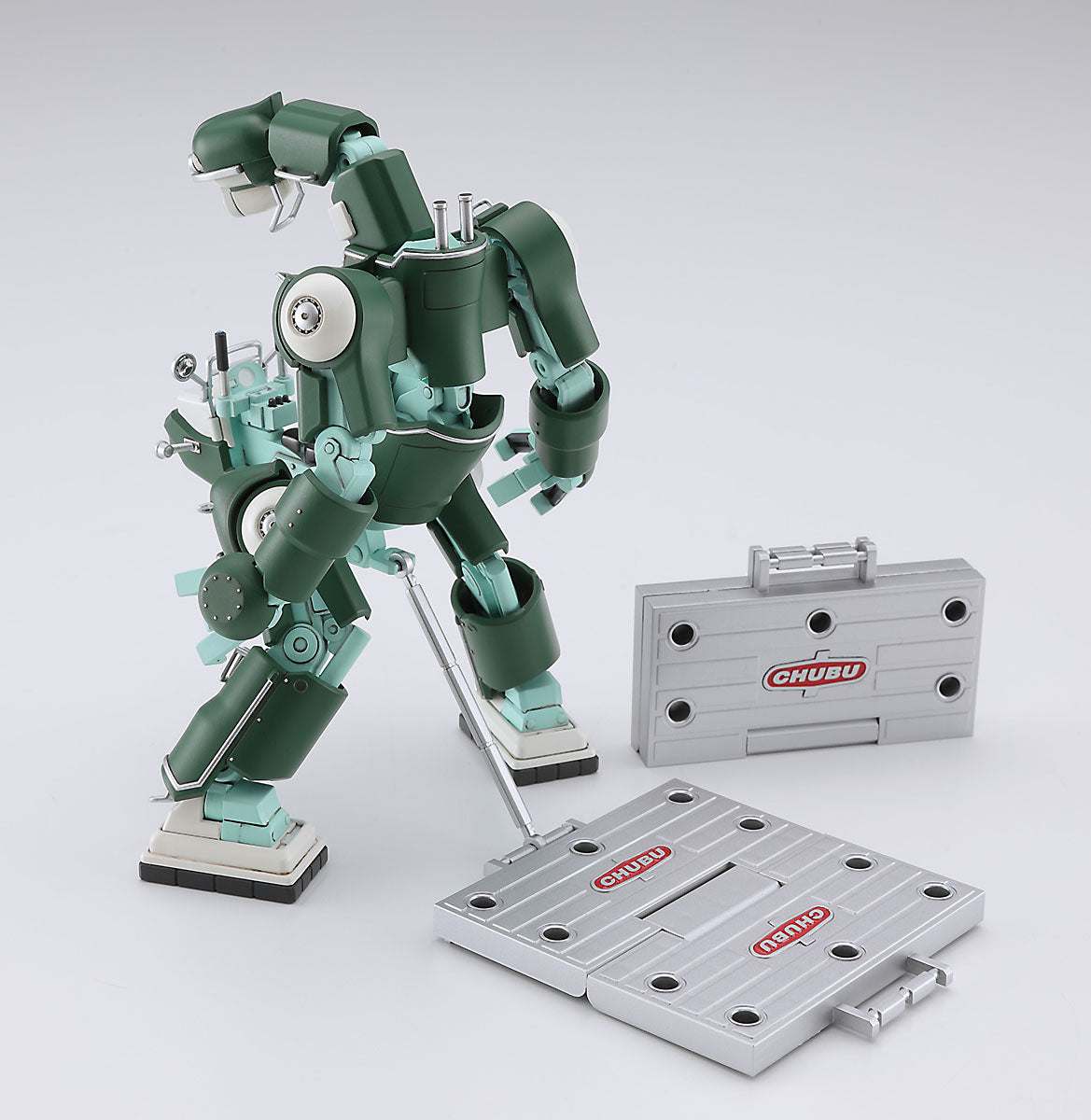 Hasegawa [CW21] 1:35 MechatroCHUBU 01 No.01 LIGHT GREEN & GREEN (Two kits in the box)