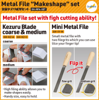 GodHand GodHand - Metal File "MakeShape" Set [LIMITED/SPECIAL PRICING]