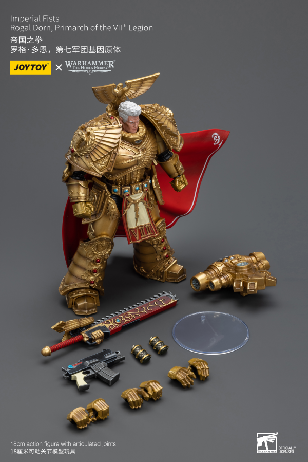 Joy Toy Imperial Fists  Rogal Dorn, Primarch of the Vll th Legion