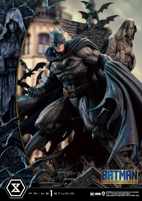 Prime 1 Studio Ultimate Premium Masterline Batman (Comics) Batman Rebirth Edition (Blue) Deluxe Version | 4580708049823