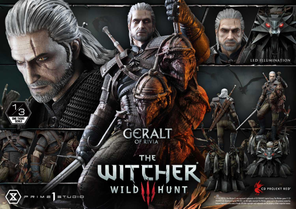 Prime 1 Studio Museum Masterline The Witcher 3: Wild Hunt Geralt of Rivia | 4582535945613