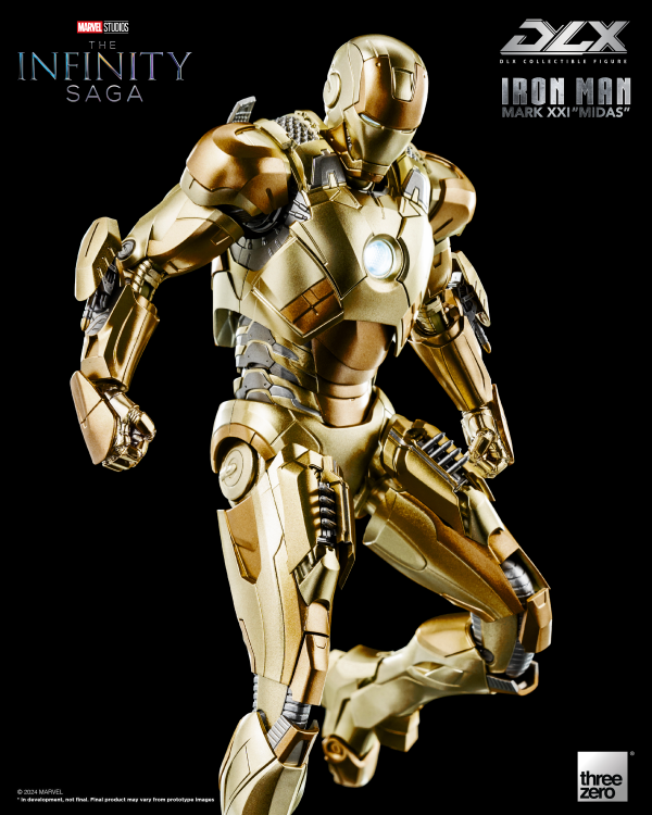 threezero Marvel Studios: The Infinity Saga - DLX Iron Man Mark 21 “Midas”(4895250815452)(4895250815452)