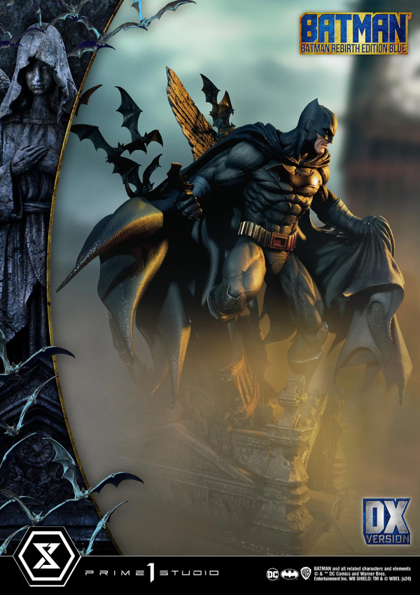 Prime 1 Studio Ultimate Premium Masterline Batman (Comics) Batman Rebirth Edition (Blue) Deluxe Version | 4580708049823