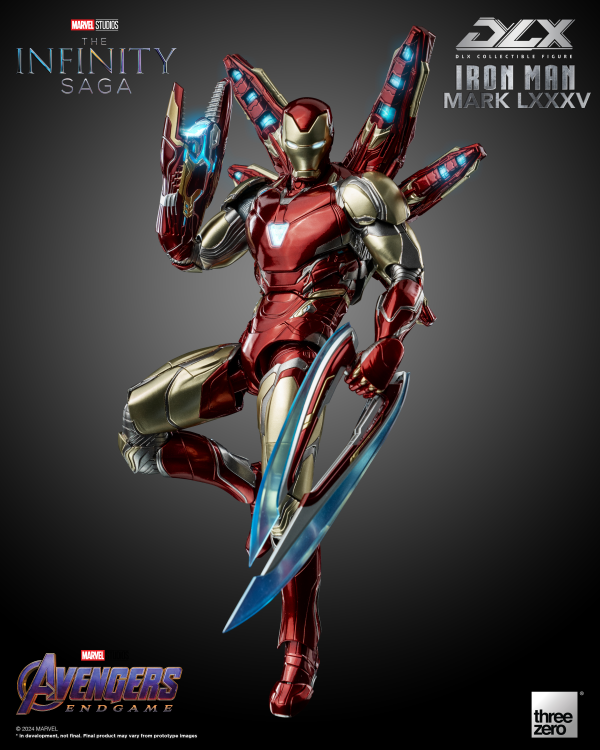 Three Zero Marvel Studios: The Infinity Saga: DLX Iron Man Mark 85