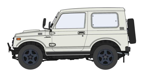 Hasegawa 1/24 SUZUKI JIMNY (JA11-5) w/GRILL GUARD(4967834206502)(4967834206502)