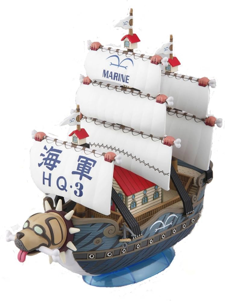 BANDAI Hobby One Piece - Grand Ship Collection - Garp's Ship