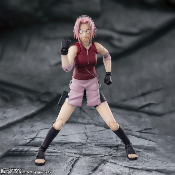 BANDAI Tamashii Sakura Haruno -Inheritor of Tsunade's indominable will- "Naruto -Shippuden-"(4573102634481)(4573102634481)