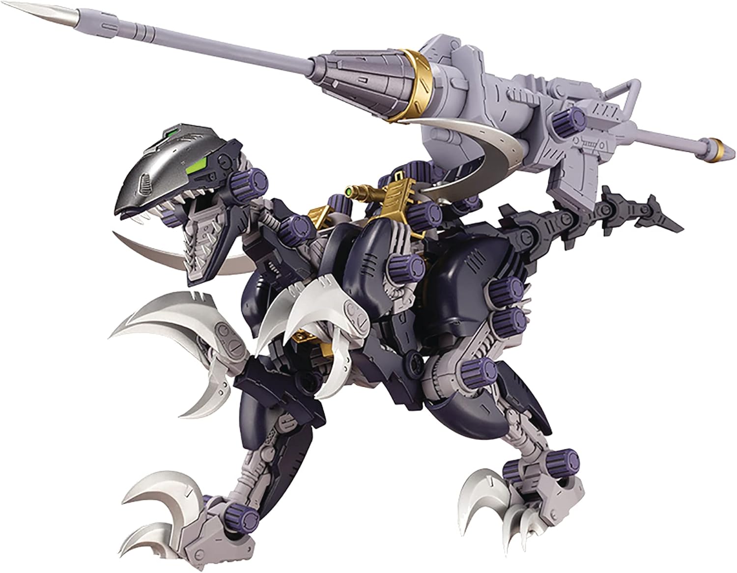 KOTOBUKIYA ZOIDS EZ-027 RAVEN RAPTOR MODEL KIT + PILE BUNKER UNIT(0190526008533)