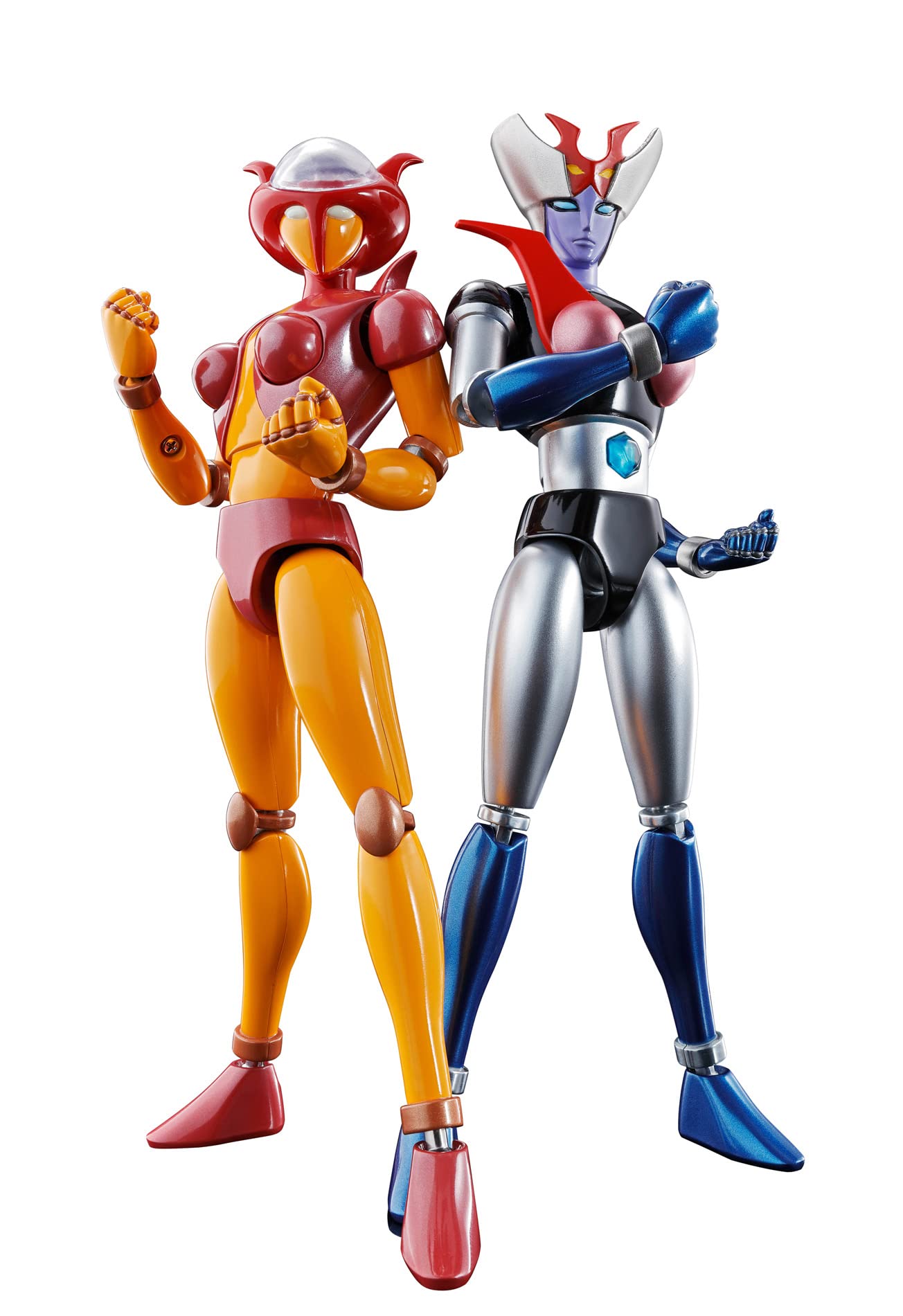 Bandai Spirits Soul Of Chogokin GX-08R Aphrodai A VS GX-09R Minerva X "Mazinger Z"