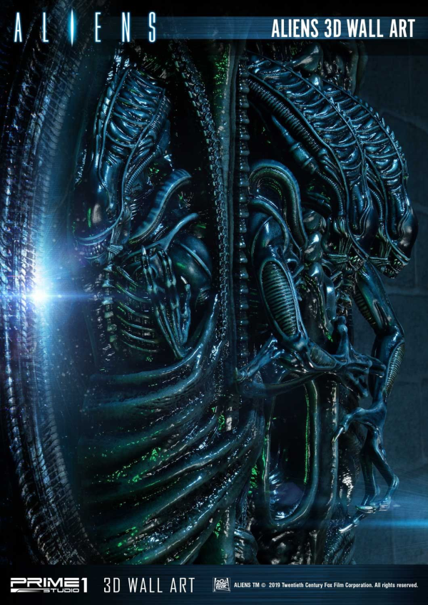 Prime 1 Studio 3D Wall Art Aliens (Film) Aliens 3D Wall Art(4562471908224)(4562471908224)