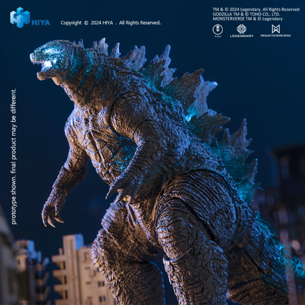 HIYA TOYS Exquisite Basic+ Series None Scale 7 Inch Heat Ray Godzilla Light Ver.(6957534204067)(6957534204067)