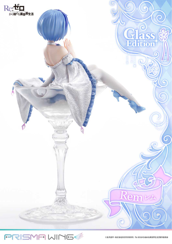 Prime 1 Studio PRISMA WING  Re:ZERO -Starting Life in Another World-  Rem Glass Edition  1/7 Scale Pre-Painted Figure | 4580708049502