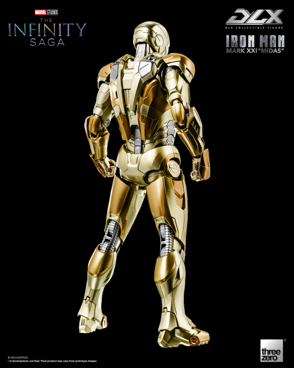 threezero Marvel Studios: The Infinity Saga - DLX Iron Man Mark 21 “Midas”(4895250815452)(4895250815452)