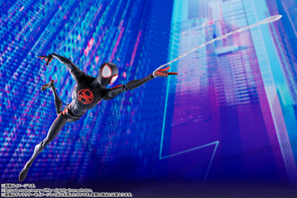 BANDAI Tamashii Spider Man (Miles Morales) World Tour Limited Edition Spider-Man: Across the Spider-Verse, Bandai Spirits S.H.Figuarts