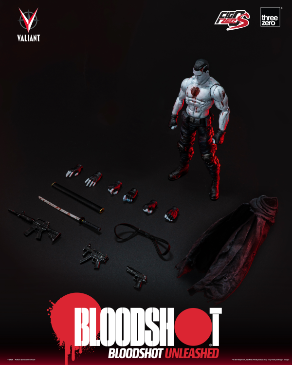 Three Zero VALIANT - FigZero S 1/12 Bloodshot Unleashed