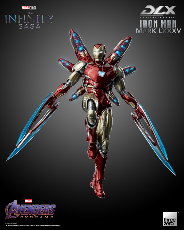 Three Zero Marvel Studios: The Infinity Saga: DLX Iron Man Mark 85