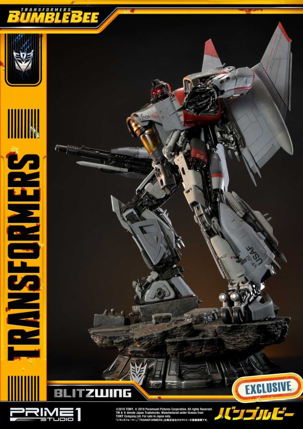 Prime 1 Studio Museum Masterline Transformers: Bumblebee (Film) Blitzwing EX Version | 4562471908088