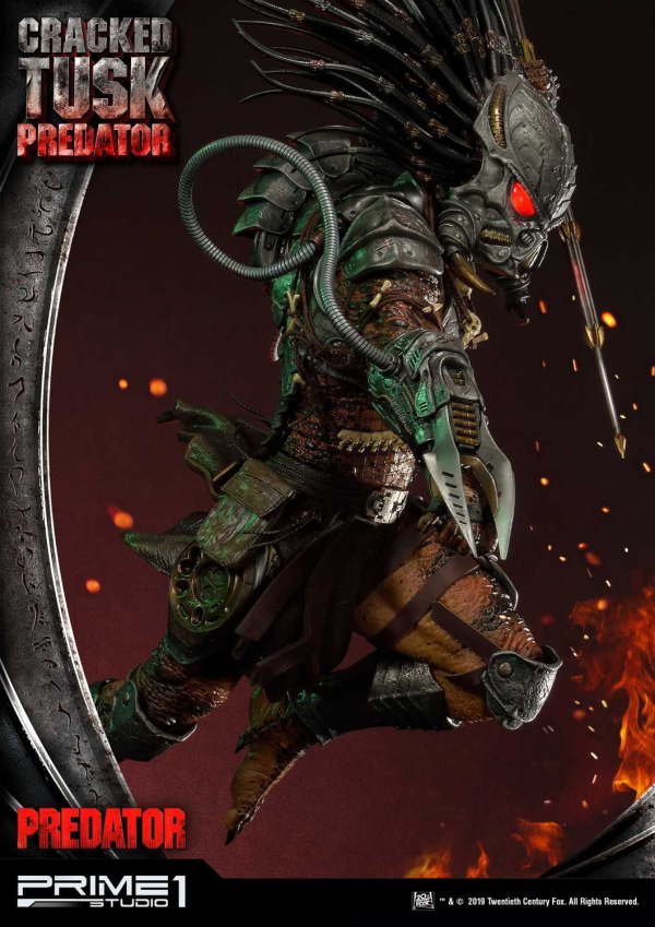 Prime 1 Studio Premium Masterline Predator (Comics) Cracked Tusk Predator | 4562471908118