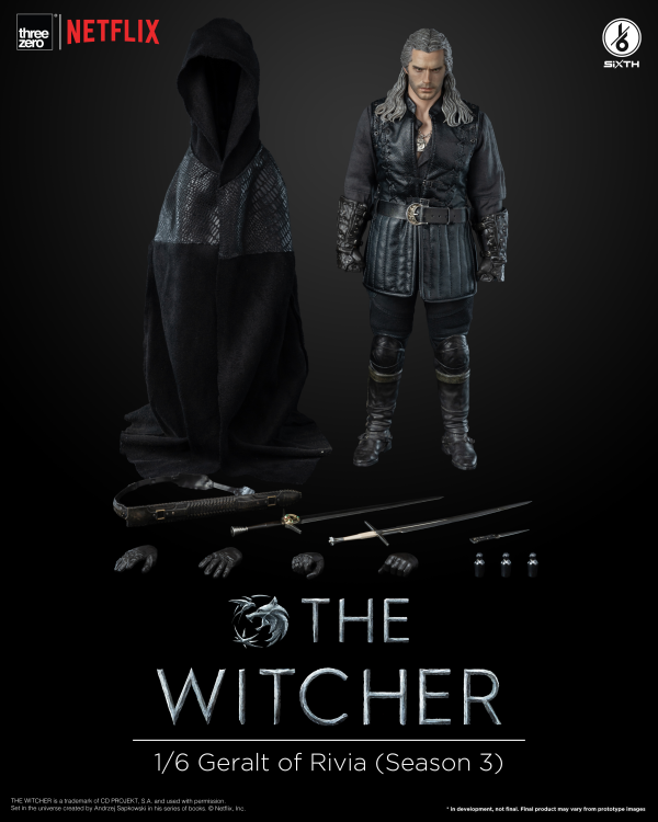 Three Zero The Witcher - 1/6 Geralt of Rivia (Season 3)