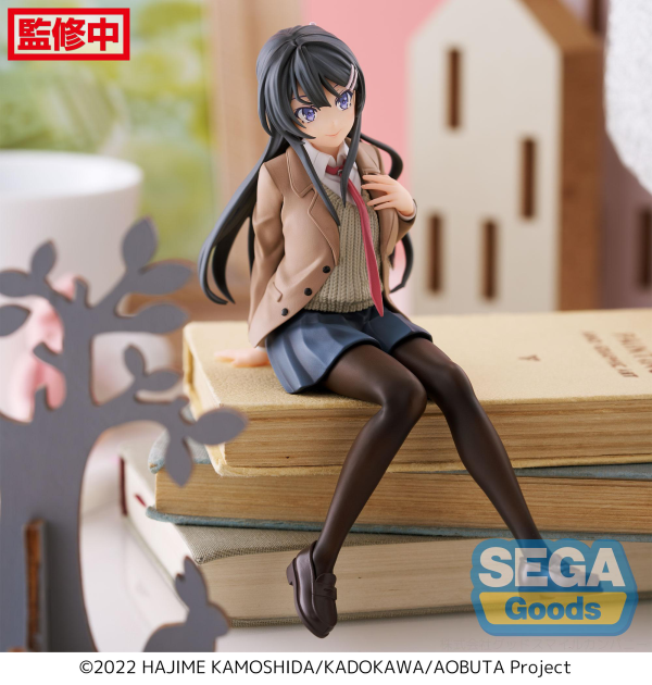 SEGA "Rascal Does Not Dream of a Knapsack Kid" PM Perching Figure "Mai Sakurajima"