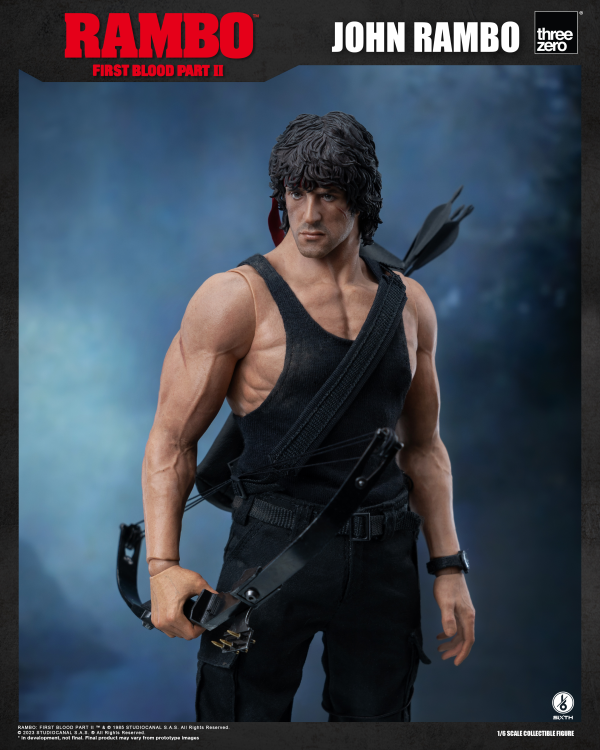 Three Zero Rambo: First Blood Part II - 1/6 John Rambo