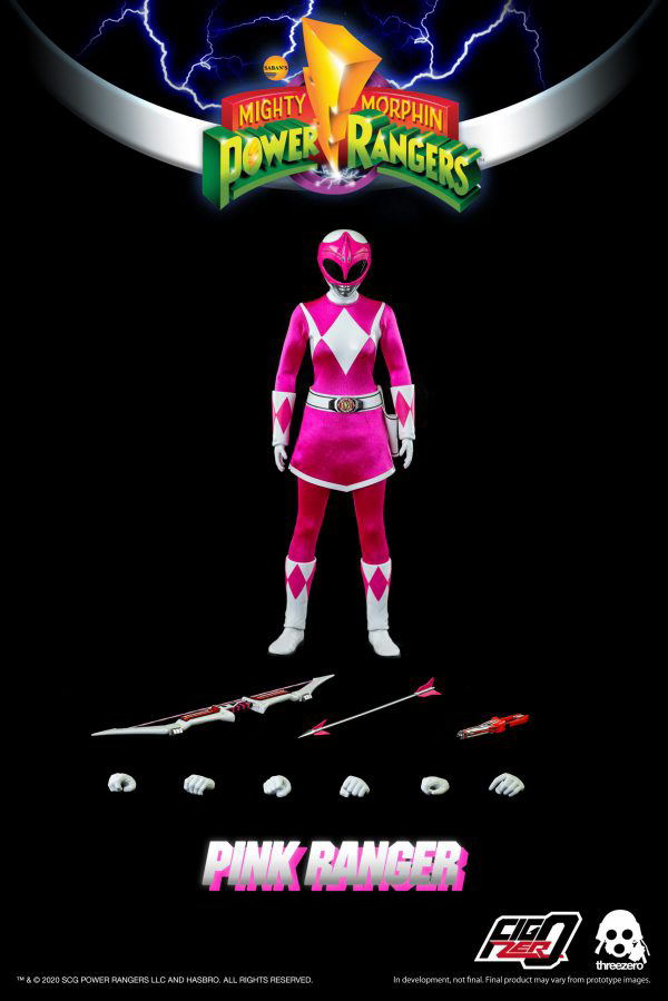 Three Zero Mighty Morphin Power Rangers - FigZero 1/6 Pink Ranger