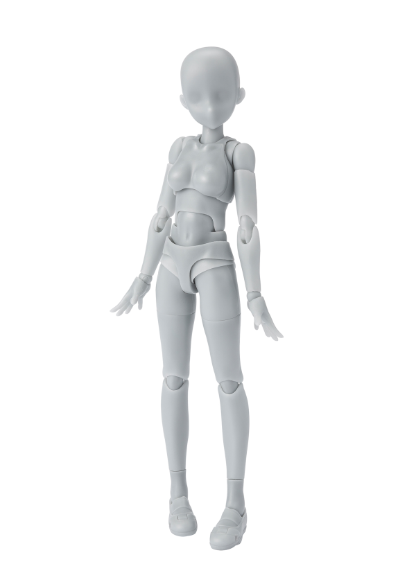 BANDAI Spirits BODY-CHAN -School Life- Edition DX SET (Gray Color Ver.), TAMASHII NATIONS S.H.Figuarts(4573102660664)(4573102660664)