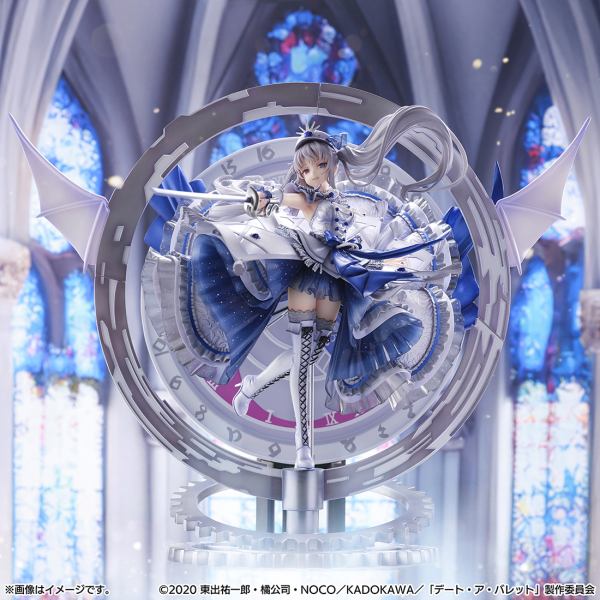 eStream "Date A Bullet" The White Queen -Royal Blue Sapphire Dress Ver.- 1/7 Scale Figure (SHIBUYA SCRAMBLE FIGURE)