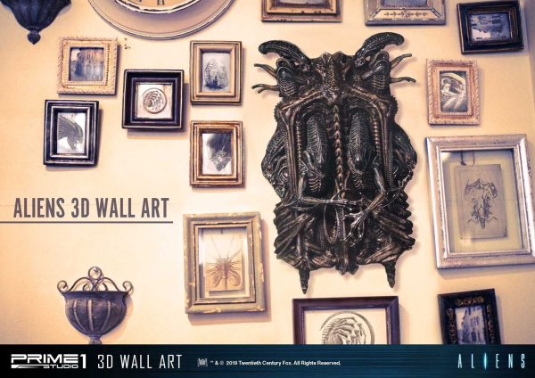 Prime 1 Studio 3D Wall Art Aliens (Film) Aliens 3D Wall Art(4562471908224)(4562471908224)