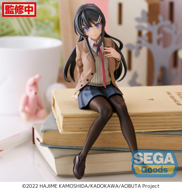 SEGA "Rascal Does Not Dream of a Knapsack Kid" PM Perching Figure "Mai Sakurajima"