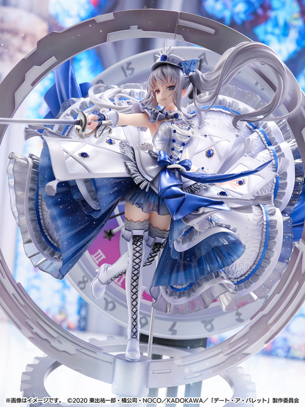 eStream "Date A Bullet" The White Queen -Royal Blue Sapphire Dress Ver.- 1/7 Scale Figure (SHIBUYA SCRAMBLE FIGURE)