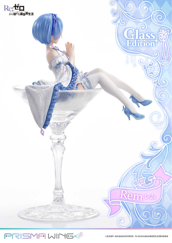 Prime 1 Studio PRISMA WING  Re:ZERO -Starting Life in Another World-  Rem Glass Edition  1/7 Scale Pre-Painted Figure | 4580708049502