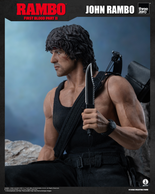 Three Zero Rambo: First Blood Part II - 1/6 John Rambo