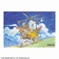 SQUARE ENIX FINAL FANTASY EHON Chocobo and the Flying Ship Jigsaw Puzzle - 1000 PIECE