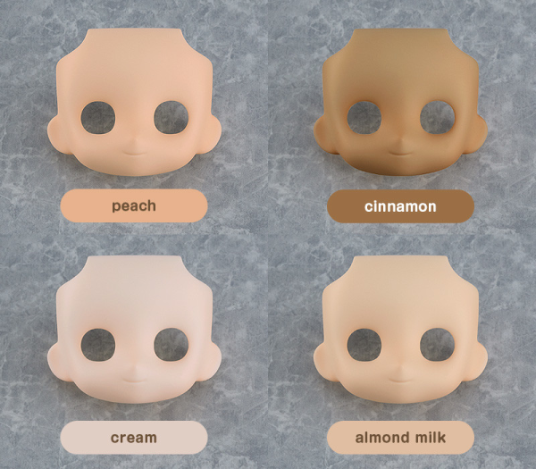 Good Smile Company Nendoroid Doll Customizable Face Plate 00 (Cream)