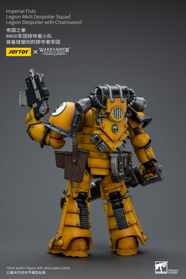 Joy Toy Imperial Fists Legion MkIII Despoiler Squad Legion Despoiler with Chainsword